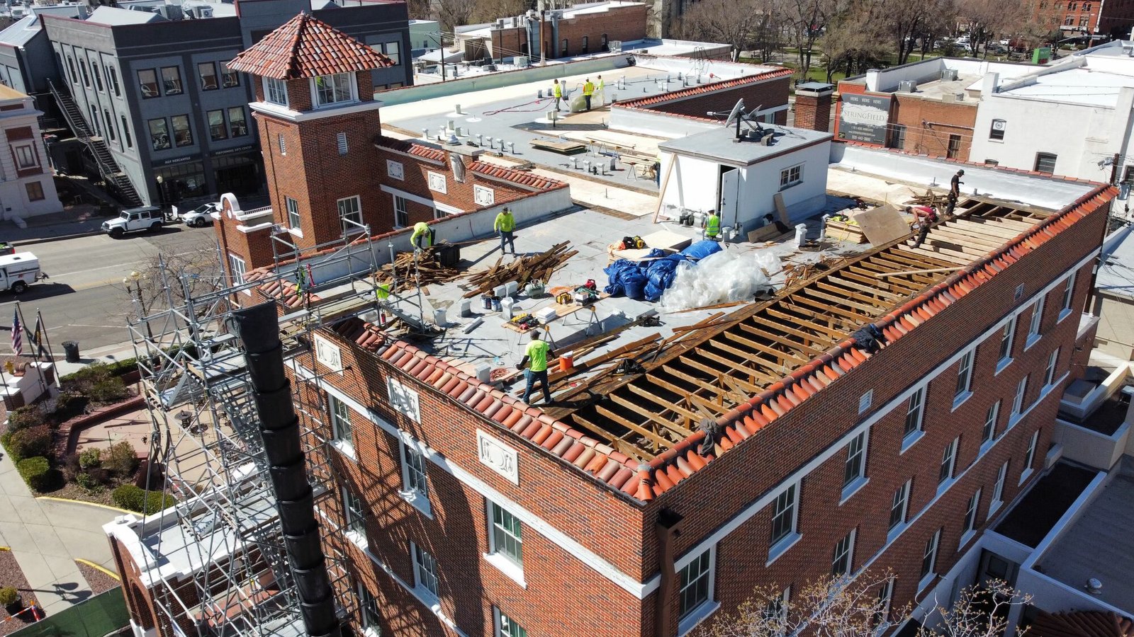 Historic Hassayampa Inn Roof