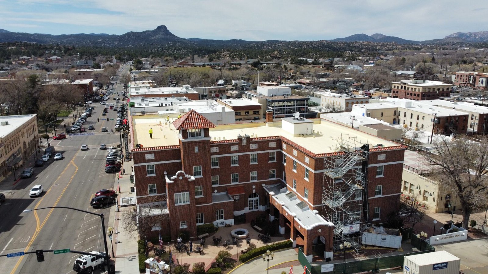 SPF Roof Application